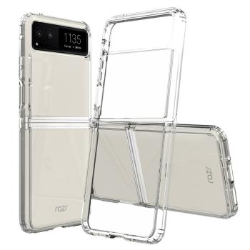 SHOCK Extra odolný kryt Motorola Razr 40 priehľadný