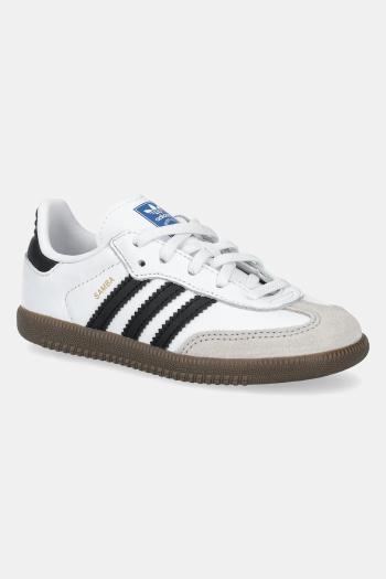 Kožené tenisky adidas Originals SAMBA OG biela farba, IE3679
