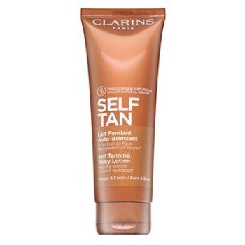 Clarins Self Tan Milky Lotion samoopalovacie mlieko na telo a tvár 125 ml