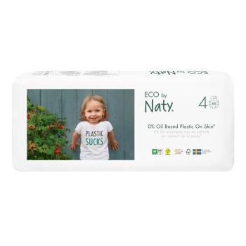 Naty Nature Babycare Maxi 4 7-18 kg 44 ks,ECO BY NATY Plienky jednorazové 4 (7-18 kg) 44 ks - ECONOMY PACK