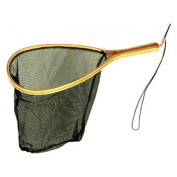 Giants fishing podberák trout wood landing net