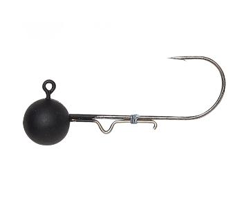 Savage gear jigová hlavička tungsten ball jighead matt black 1/0 - 2,6 g