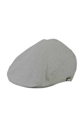 Detská čiapka so šiltom Jamiks ELHAM zelená farba, bavlnený, JLH068
