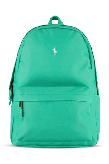 Detský ruksak Polo Ralph Lauren zelená farba, veľký, jednofarebný, 9AR151