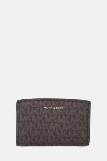 Peňaženka MICHAEL Michael Kors BRYANT dámska, hnedá farba, 32S5GYTZ2B
