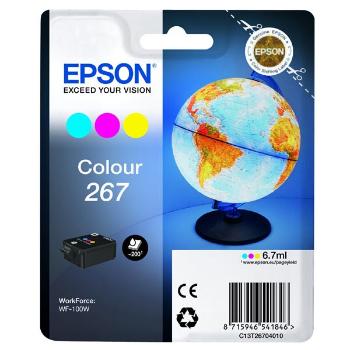 Epson 267 C13T26704010 barevná (color) originálna cartridge