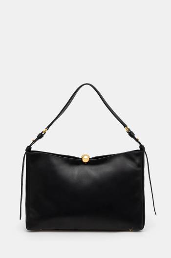 Kožená kabelka Furla čierna farba, WB01365.BX3168.O6000