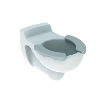 GEBERIT - Bambini Závesné detské WC, biela/sivá plocha 201715000