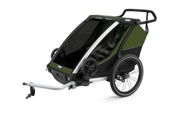 THULE Chariot Cab2 CypersGreen,THULE Detský vozík Chariot Cab2 CypresGreen