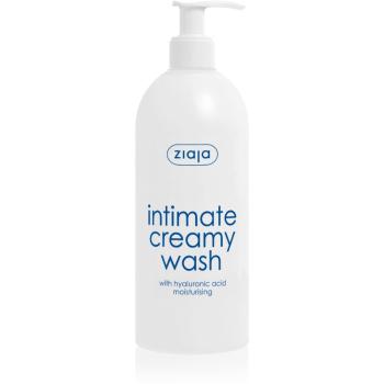 Ziaja Intimate Creamy Wash hydratačný čistiaci gél na intímnu hygienu 500 ml