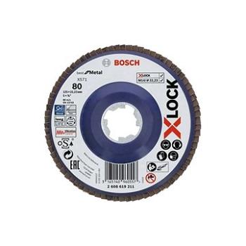 BOSCH X-LOCK Lamelové brúsne kotúče Best for Metal systém (2.608.619.211)