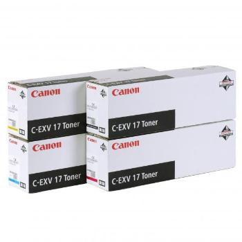 Canon originál toner CEXV17, yellow, 36000str., 0259B002, Canon iR-C4x80i, O, žltá