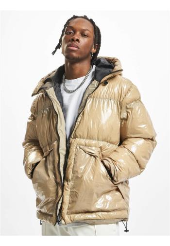 DEF Shiny Pufferjacket beige - L