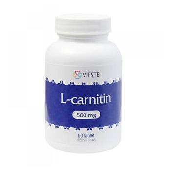 Vieste L-karnitín 500 mg 50 tabliet