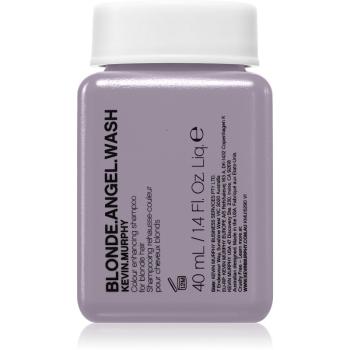 Kevin Murphy Angel Blonde Wash fialový šampón pre blond a melírované vlasy 40 ml