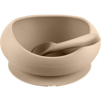 Zopa Silicone Tableware Set jedálenská sada Sand Beige 1 ks