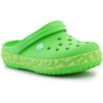 Crocs  Croc Band Geometric Glow Band Clog K 210132-3WA  Sandále Zelená