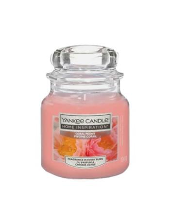 Yankee Candle Vonná sviečka Home Inspiration malá Coral Peony 104 g