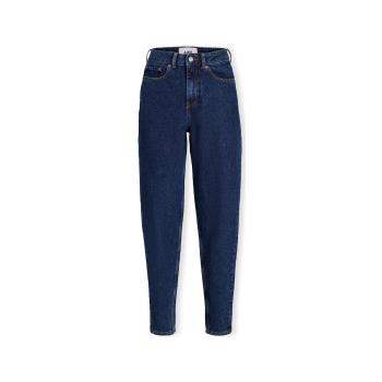 Jjxx  Noos Lisbon Mom Jeans - Dark Blue Denim  Rovné džínsy Modrá