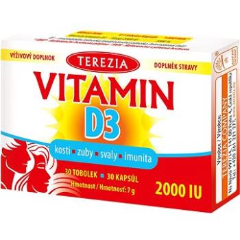 TEREZIA Vitamín D3 2000 IU tob. 30 (8594006898768)