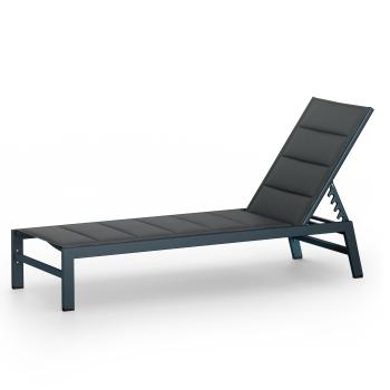 Blumfeldt Renazzo Lounge ležadlo, nosnosť 120 kg, 5-stupňové, vodoodpudivé