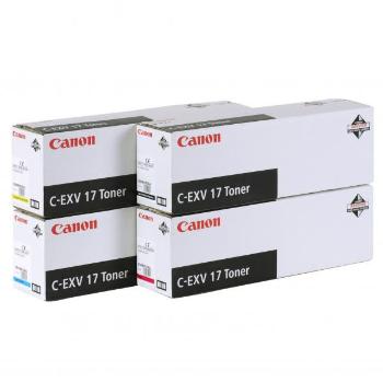 CANON C-EXV17 BK - originálny toner, čierny, 27000 strán