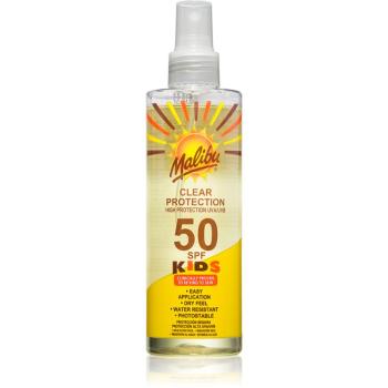 Malibu Clear Protection védő spray SPF 50 gyermekeknek 250 ml