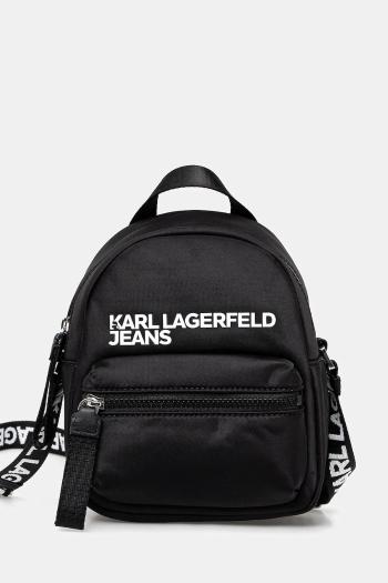 Kabelka Karl Lagerfeld Jeans čierna farba, A2W30089