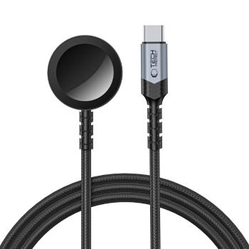 TECH-PROTECT MC01 Nabíjačka pre Apple Watch USB Typ-C čierna