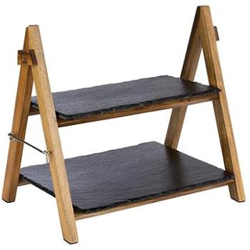 APS Servírovací stojan, dvojposchodový 00958