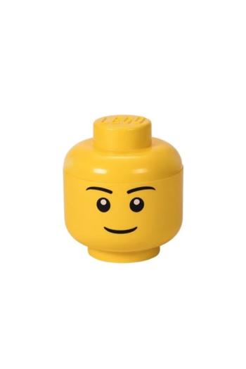 Nádoba s vekom Lego žltá farba