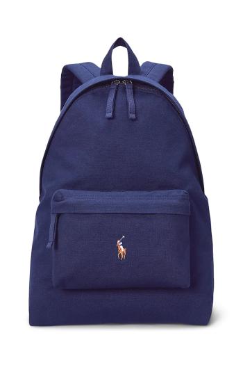Ruksak Polo Ralph Lauren pánsky, tmavomodrá farba, veľký, jednofarebný, 405967604