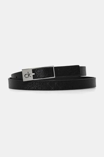Opasok Calvin Klein dámsky, čierna farba, K60K613243