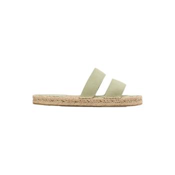 Paez  Sandal Straps W - Vegan Suede Sage  Sandále Zelená