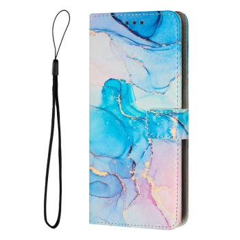 ART MARBLE Peňaženkový kryt pre Xiaomi Redmi Note 14 Pro 5G / Poco X7 BLUE PINK