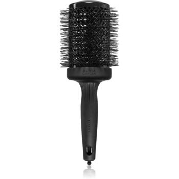 Olivia Garden Black Label SHINE Wavy Bristles guľatá kefa na vlasy priemer 65 mm 1 ks