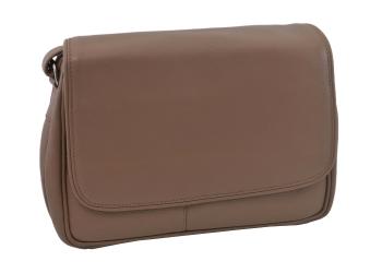 Dámska kožená crossbody kabelka topane 220108