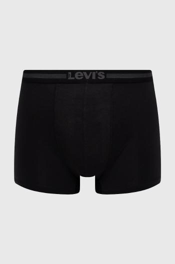 Boxerky Levi's 37149.0632-jetblack, pánske, čierna farba