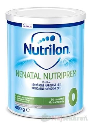 Nutrilon 0 NENATAL NUTRIPEM,špeciálna mliečna výživa (od narodenia), 400g