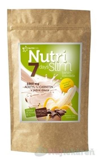 Nutricius NutriSlim Banán Čokoláda prášok na prípravu koktailu 7 porcií 210 g