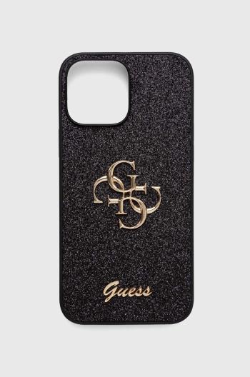 Puzdro na mobil Guess iPhone 13 Pro Max 6.7 čierna farba