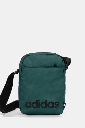 Malá taška adidas LINEAR ORG zelená farba, IN6129