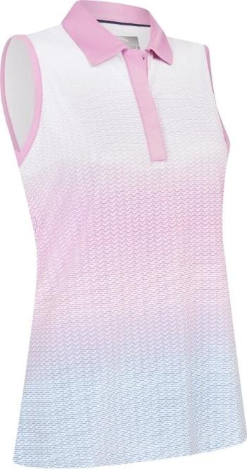 Callaway Chev Gradient Sleeveless Womens Brilliant White L Polo košeľa