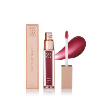 SOSU Cosmetics Lesk na pery Shimmer (Lip Glaze) 6 ml Berry Sweet