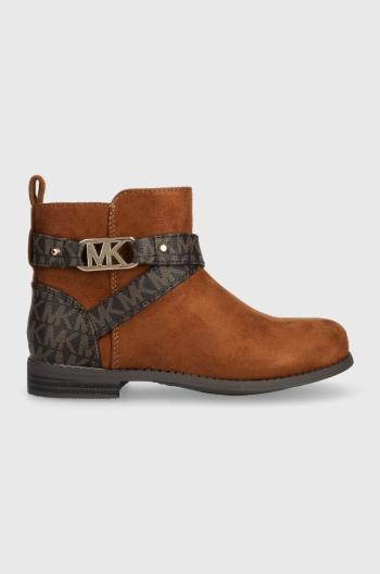 Detské topánky Michael Kors hnedá farba