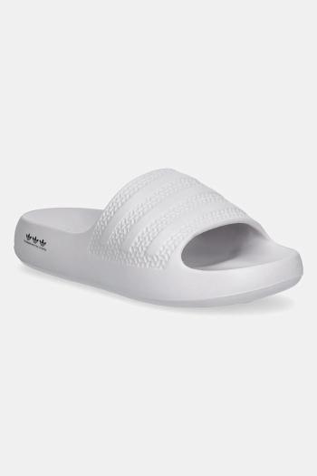 Šľapky adidas Originals Adilette Ayoon dámske, šedá farba, JH9685