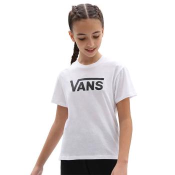 Detské Tričko Vans  FLYING V CREW GIRLS WHITE - M