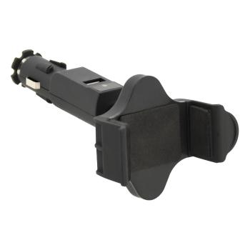 Suport pentru telefon Compass Socket, negru
