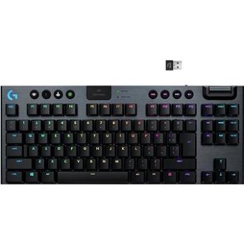 Logitech G915 LIGHTSPEED TKL Wireless RGB GL Tactile, carbon – CZ/SK (920-009503_CZ)