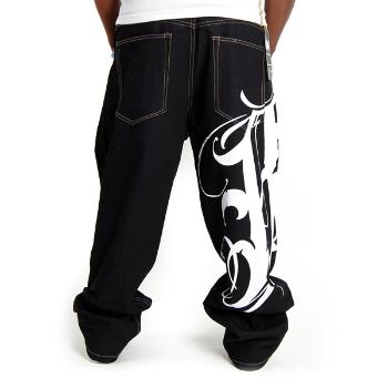 Bsat Signature Baggy Black - 32